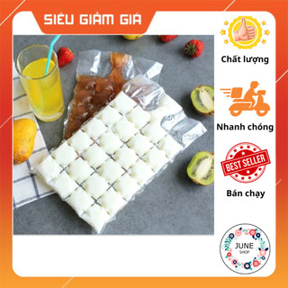Túi nilon làm kem/ đá viên/ sữa chua tiện lợi thông minh dùng 1 lần