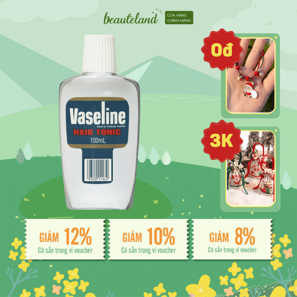 Dầu dưỡng tóc Vaseline Hair Tonic 100ml