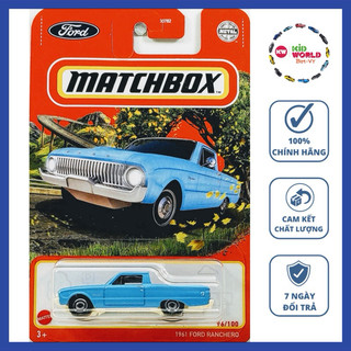 Xe mô hình matchbox bán tải 1961 ford ranchero gvy06.