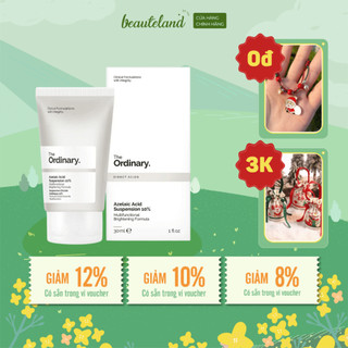 Kem hỗ trợ giảm mụn The Ordinary Azelaic Acid Suspension 10% 30ml