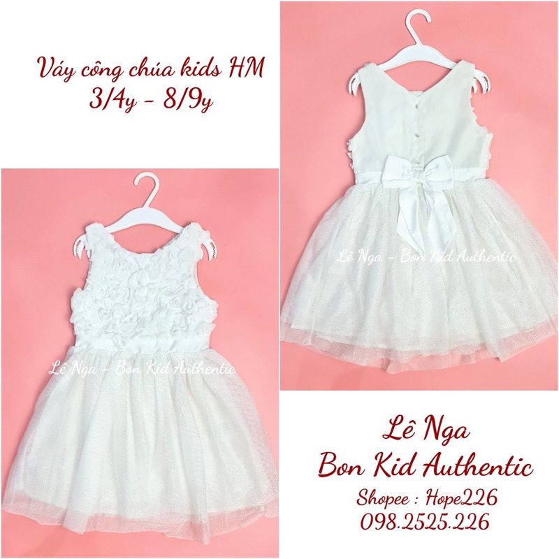 Váy công chúa kids HM JAPAN/ UK chính hãng size từ 6-9m đến 9-10y