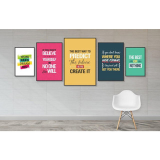 Tranh treo tường Canvas Động Lực Motivation Quotes Trang Trí Văn phòng Công Ty - MELYHOME DECOR