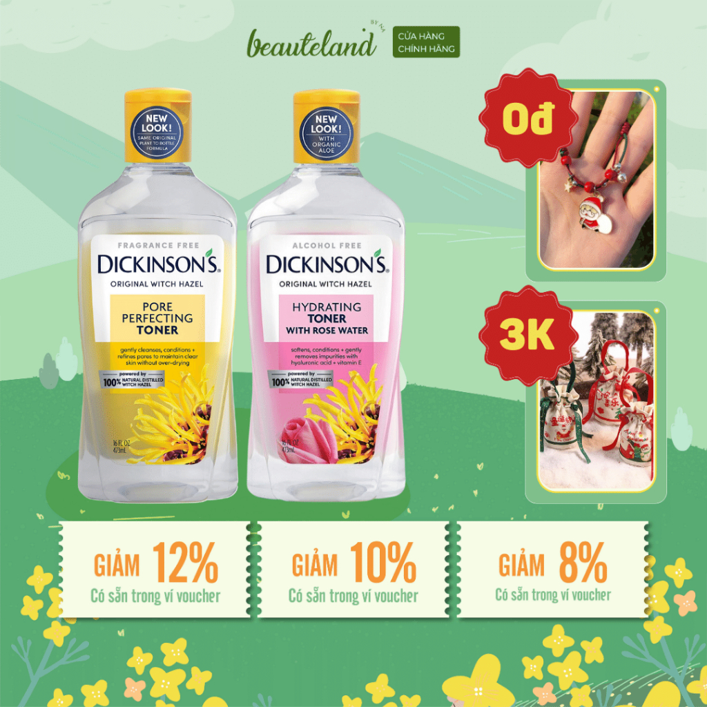Nước cân bằng da Dickinson's Toner