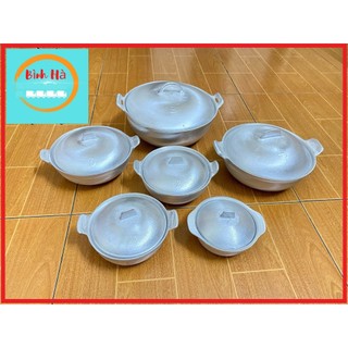 Nồi gang gò thủ công nồi kho quẹt, kho thịt cá, nấu cơm niêu, lẩu cháo đường kính 18cm-22cm