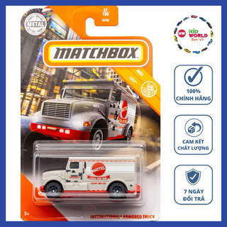 Xe mô hình Matchbox International Armored Truck GKK85. Tỷ lệ 1:64.