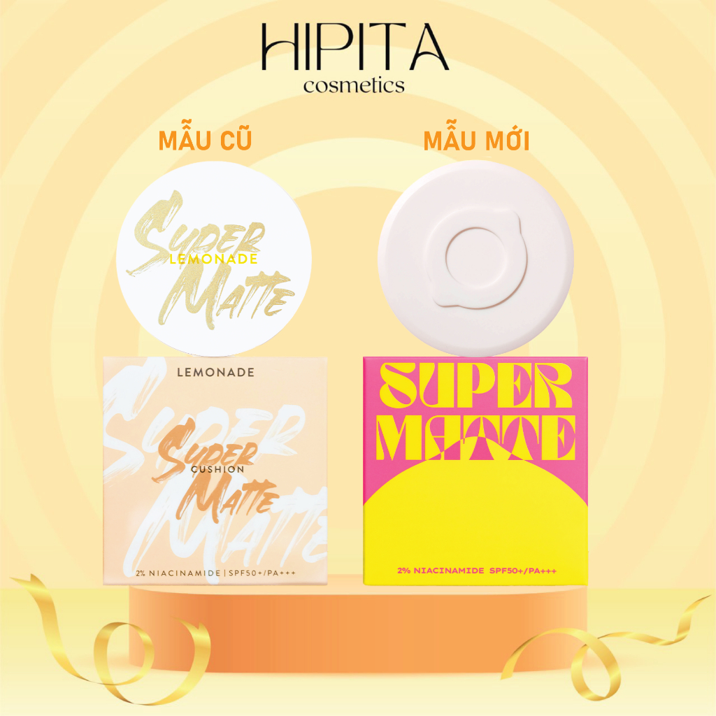  Phấn nước kiềm dầu Lemonade Supermatte Cushion 15g 