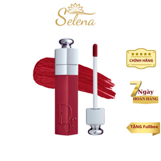 Son Dior Addict Lip Tint fullbox 5ml chính hãng son tint lì kết hợp dưỡng đủ màu 421, 541, 651, 561  SELENA STORE