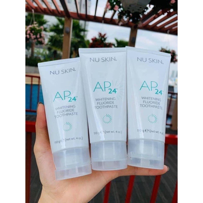 Kem đánh răng AP24 Whitening Flouride Toothpaste Mỹ 110g (mẫu mới)