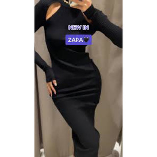 váy len zara auth