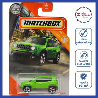 Xe mô hình matchbox 2019 jeep renegade gkk19. tỷ lệ 1:64.