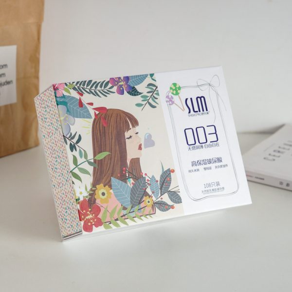 Bao cao su SLM 001 cực siêu mỏng, nhiều gel bôi trơn, nội đia Trung cao cấp - 108 bao (Có bán lẻ)