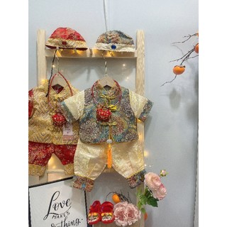 ⚡[SIÊU PHẨM MẶC TẾT] SET Bộ Thái Tử cho bé mặc tết