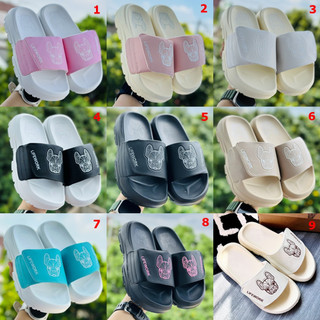 Dép Lifework quai ngang đế cao 5cm Life-work nam nữ, quai dán Life work