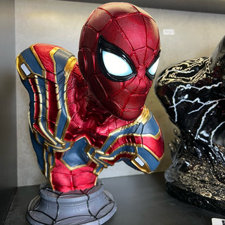 (Hàng có sẵn) Mô hình Tượng bán thân IRON Spider Man tỉ lệ 1/2