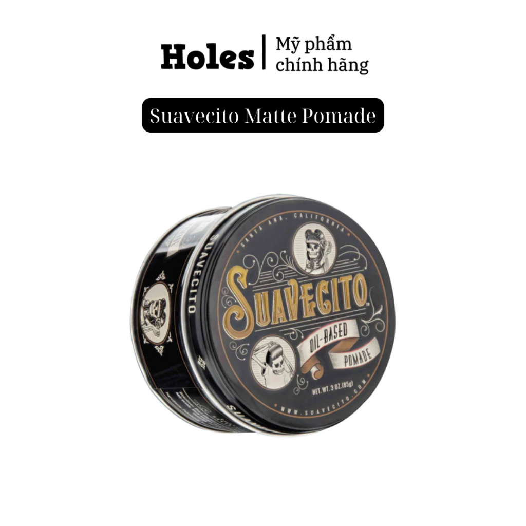 Sáp vuốt tóc Suavecito Oil Based Pomade