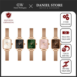Đồng hồ nữ daniel welington quadro mini 15,4x18,2 mm - danielsgwatchsg.