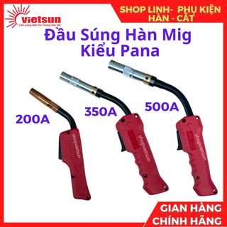 Bộ đầu súng hàn mig kiểu pana 200a 350a 500a