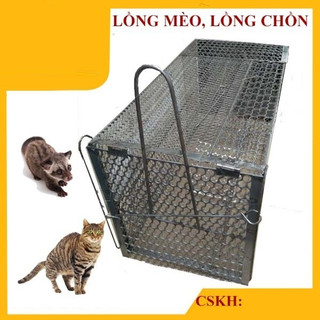 Bẫy đa năng, lồng bẫy chuột, mèo hoang, sóc bẫy chồn
