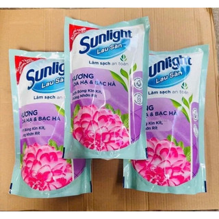 Túi nước lau sàn sunlight 1kg - hương hoa hạ-hương hoa lily và hương thảo túi nước lau sàn sunlight 1kg - hương hoa lily