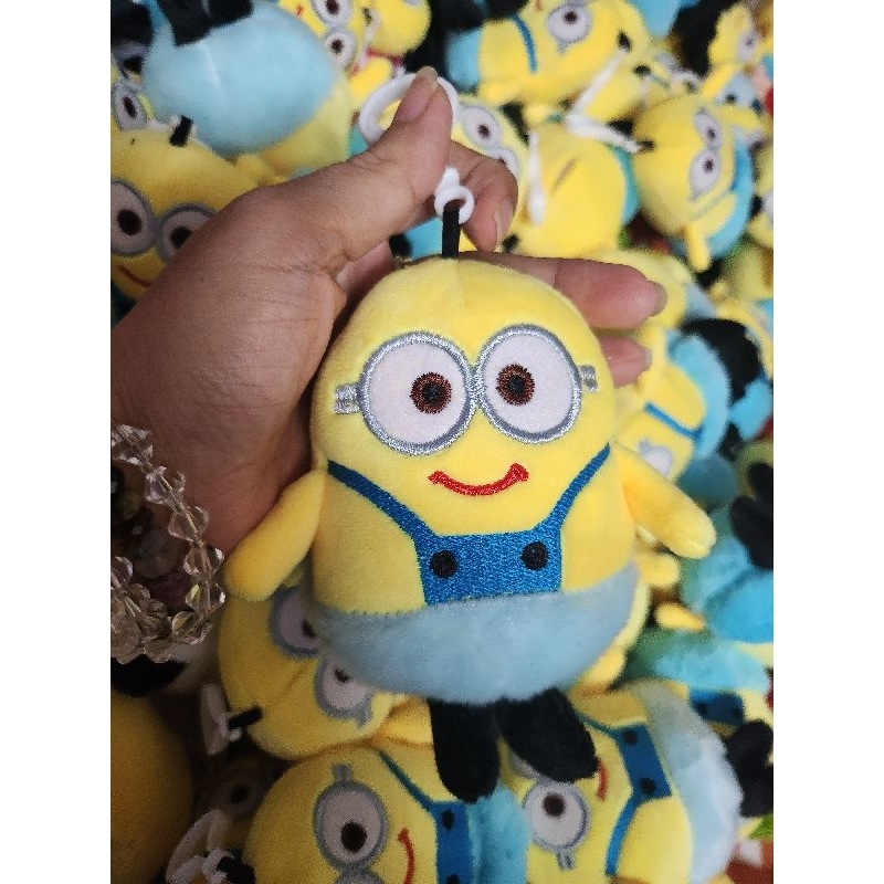 Gấu bông Minion chất mềm 12cm