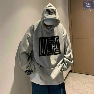 Hoodie 💙Áo khoác hoodie nam nữ dày họa tiết trước ngực mê cung  noel giáng sinh mùa đông form rộng nỉ giá rẻ túi mũ dày