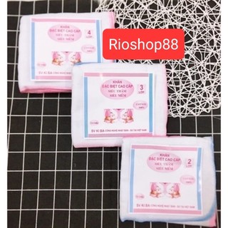 Khăn sữa Kiba 2 lớp, 3 lớp, 4 lớp hàng Việt Nam chất lượng cao
