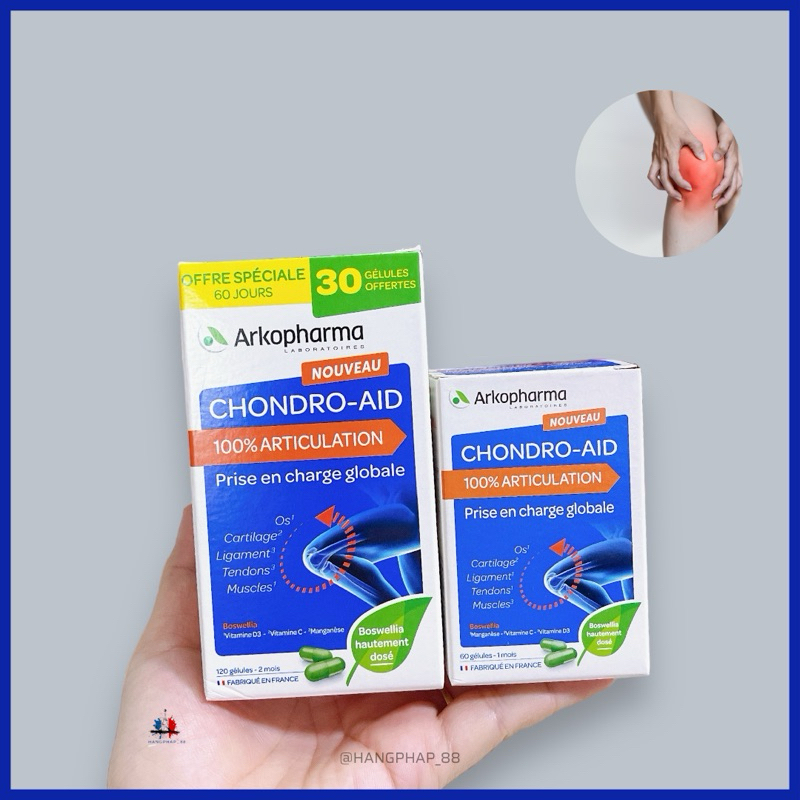 Viên Bổ xương khớp Arkopharma mẫu mới 120 viên