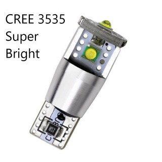 1 đèn LED T10 Cree 3smd Siêu Sáng gắn demi daylight ô tô xe máy