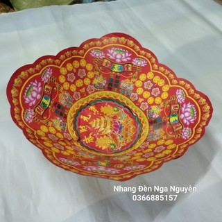 Thuyền Giấy Hoa Sen đựng giấy cúng