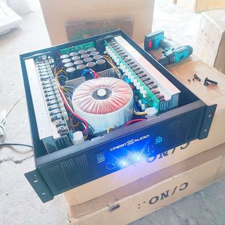 Đẩy công suất CREST AUDIO CA38 main CA 38 nhập khẩu 64 sò công suất lớn có thể dồn công suất cos đánh sub sự kiện chuyên