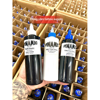mực xăm hình tattoo siêu đen dynamic tbk và dynamic blk