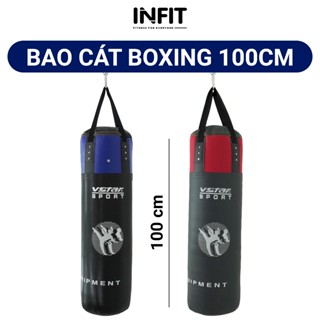 Bao cát bao đấm boxing đã nhồi cao cấp 100cm