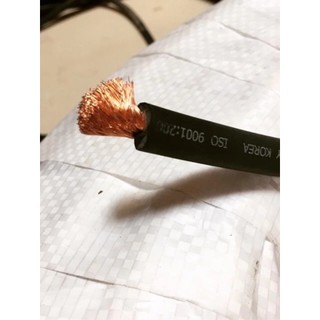 Dây cáp hàn 16mm2 - 25mm2 jeil hàn quốc dây lõi đồng, cáp hàn 16, cáp hàn 25 đủ mềm dùng cho máy hàn