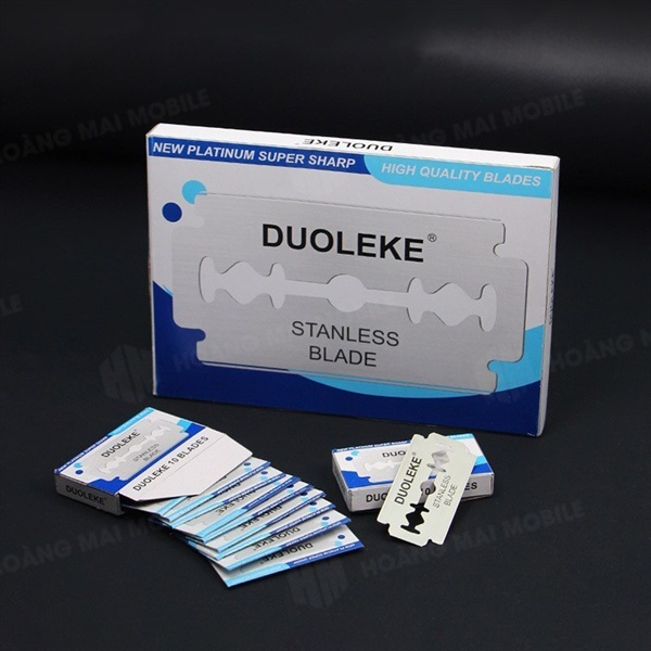 Combo 5 túi - 50 Lưỡi Dao Lam Mỏng Duoleke Sắc Bén | Táo Thẩm Tools