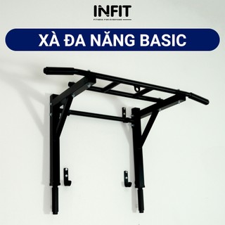 Xà đơn, xà kép treo tường đa năng infit basic