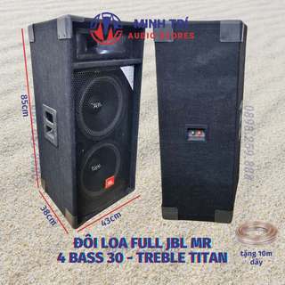 Loa full đôi jbl bass 30 jbl mr 1400w , loa hát karaoke gia đình đánh khoẻ