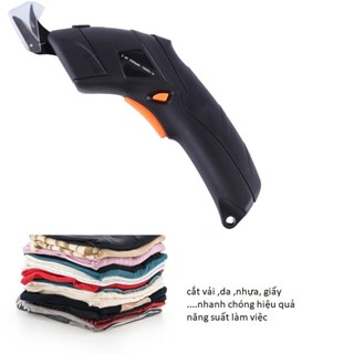 Máy Cắt Vải cầm tay Kéo Điện Không Dây Lưỡi Thép Mạnh Mẽ Máy Cắt Mini Cho Vải Thảm Tông MD HOME