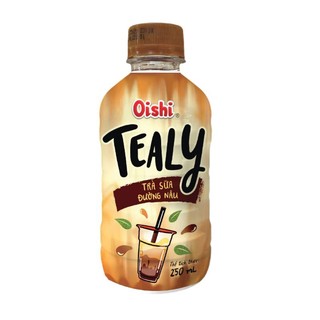 Trà sữa Tealy đường nâu - truyền thống oishi 250ml