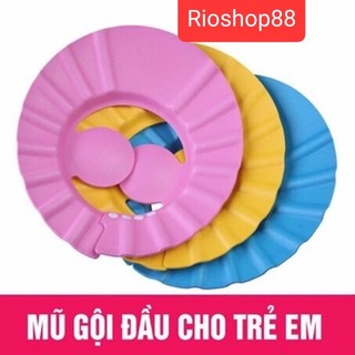 Mũ tắm chắn nước gội đầu cho bé