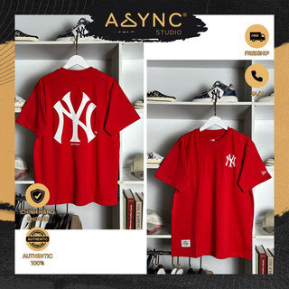 (Auth) Áo Thun New Era x MLB NY New York Basic Màu Đỏ CODE: 13366611 - Async Studio