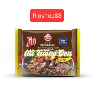 Mì ăn liền mì úp kiểu Hàn Quốc Ottogi mì mini tương đen vị bò 65 g