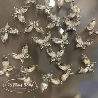 Charm bướm gắn đá siêu sáng hàng loại 1