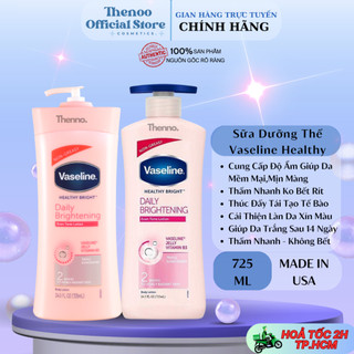 Sữa Dưỡng Thể Vaseline Healthy White UV Lightening Body Lotion 725ml