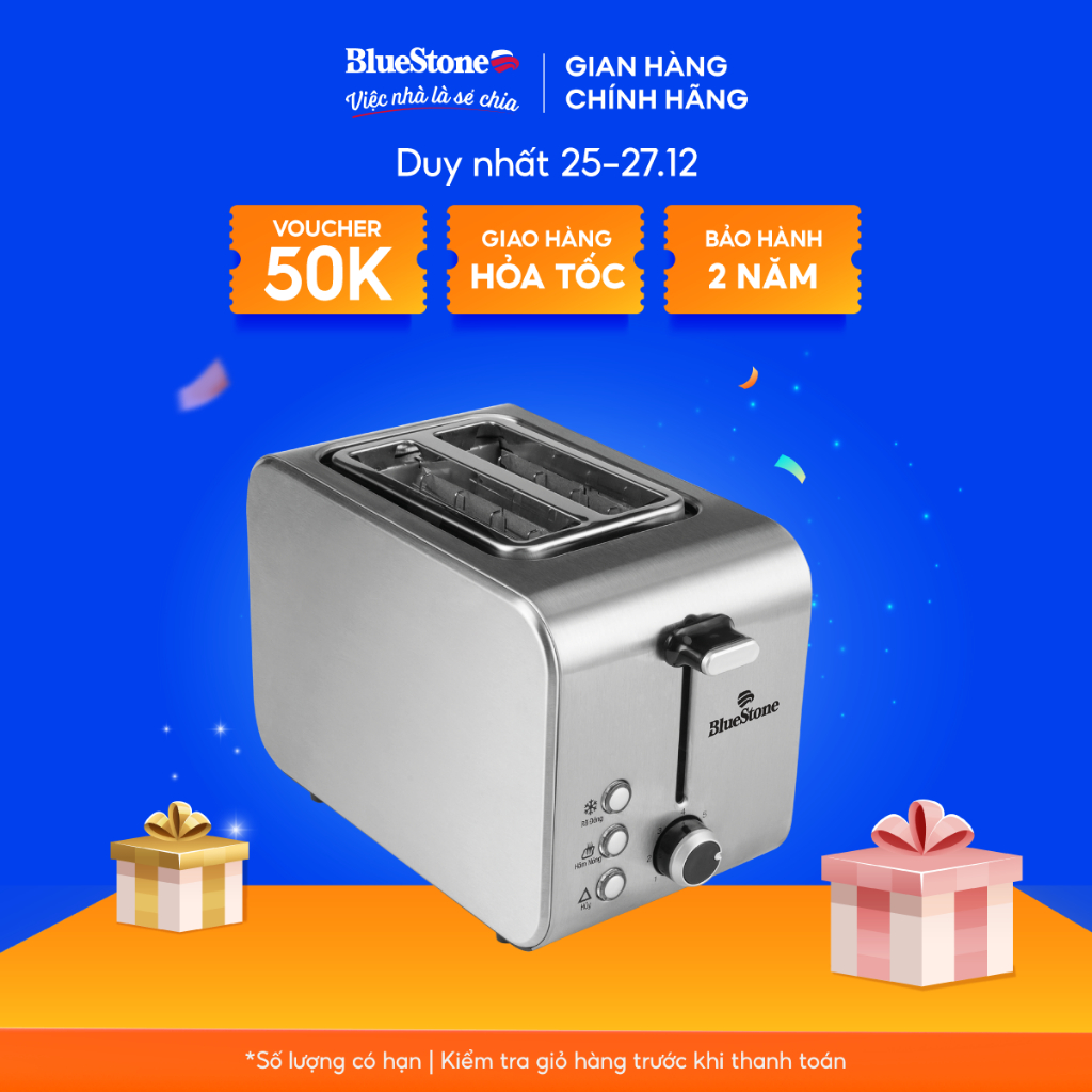 Máy Nướng Bánh Mì BLUESTONE TTB-2535