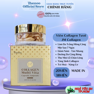 Viên Collagen Tươi JM Collagen Multi Vita Capsule Ampoule Hàn Quốc - Hộp 20,38 Viên