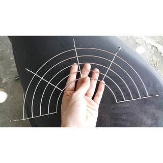 Vỉ Gác Chảo Róc Mỡ INOX