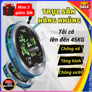  Dây trục câu đài buộc sẵn săn hàng tàng hình Aohua ,tải cá lớn  chống mài mòn  Đồ câu Nguyễn  