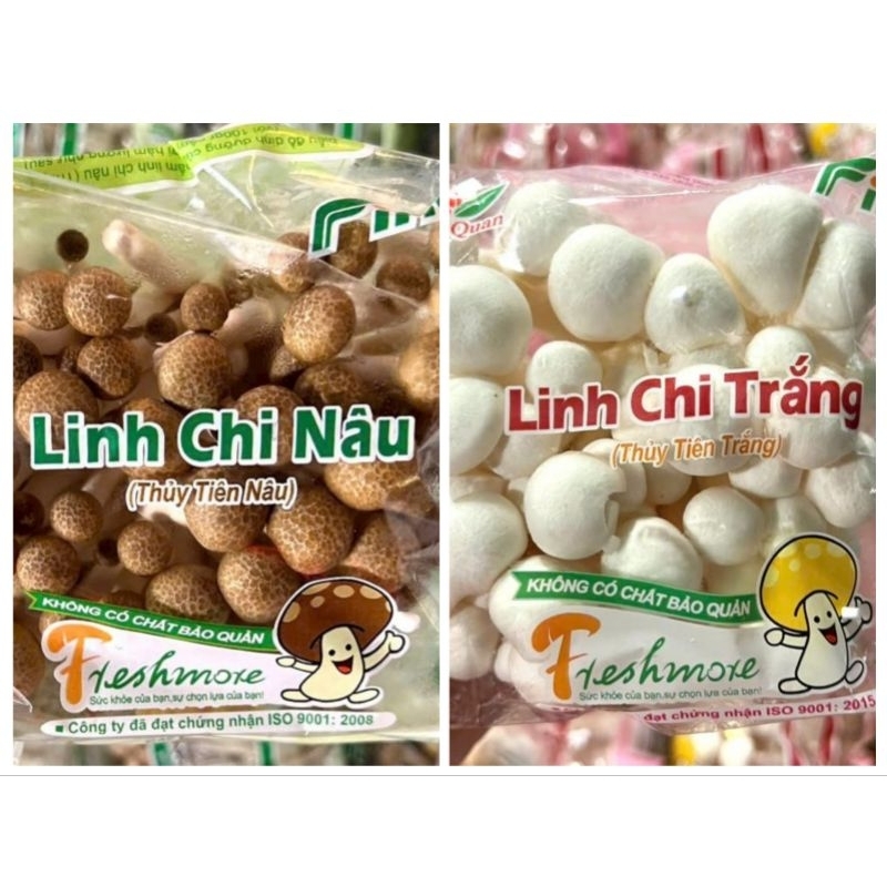 🍄NẤM LINH CHI NÂU - NẤM LINH CHI TRẮNG - 1 HỘP