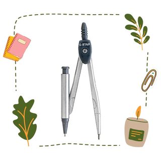 Compass / compa gstar u110 / u-110 ngòi chì kim bấm tiện lợi