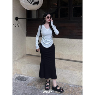 Chân váy đuôi cá zip (ảnh thật/ có sẵn)